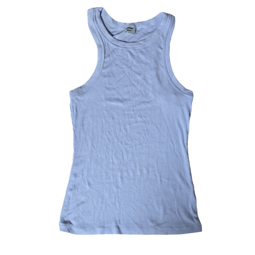 Aritzia SUNDAY BEST Pale Lilac TEE XS